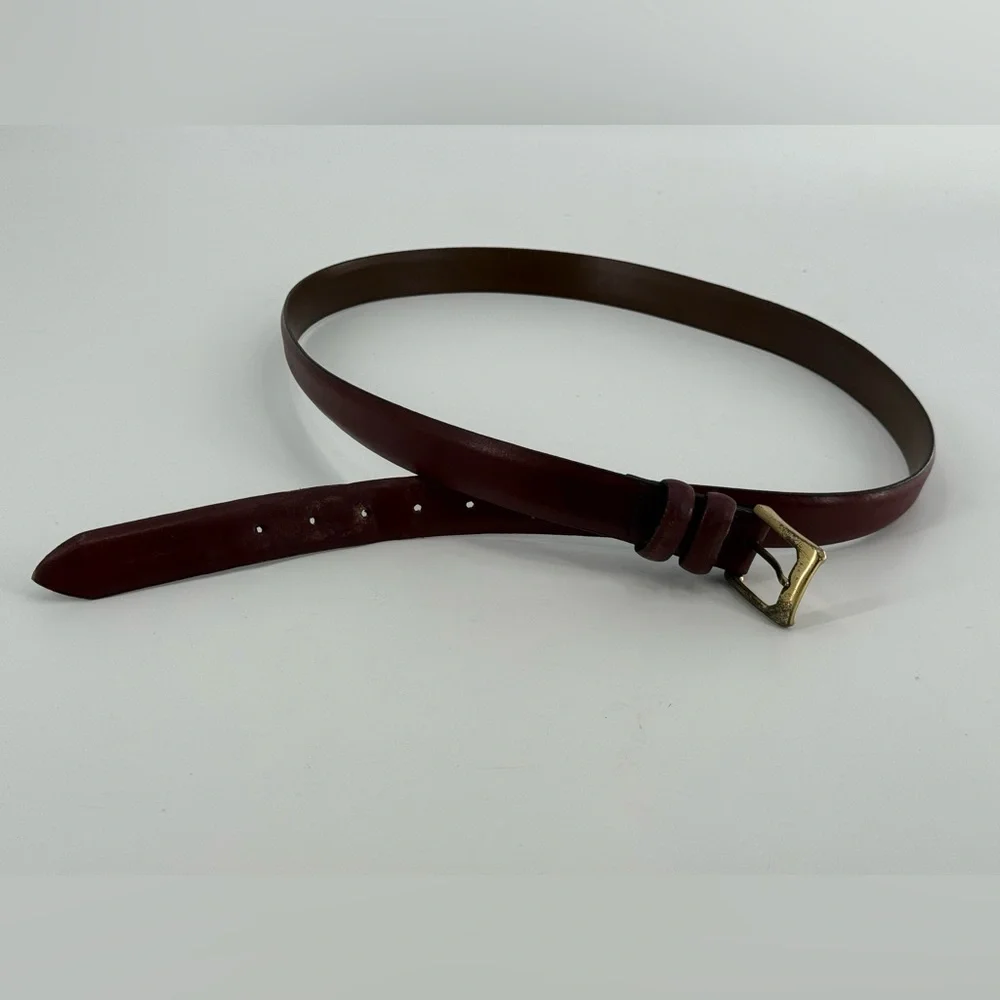 Vintage Worn‎ Leather Belt 50